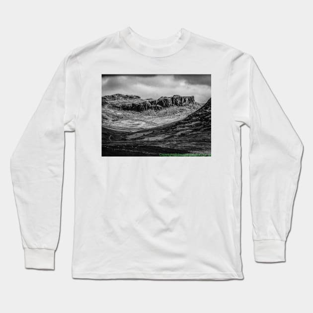 Snowdonia 1 By Whacky Long Sleeve T-Shirt by bywhacky